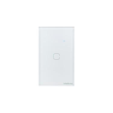 Imagem de Interruptor Inteligente Touch Wi-Fi 1 Tecla Branco - Intelbras EWS 1001 BR