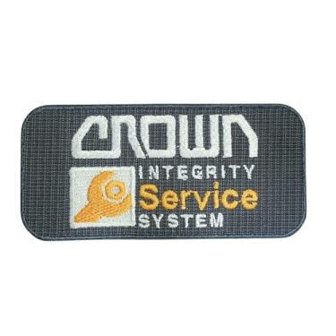 Imagem de Patch bordado – Emblema retangular para chapéus, camisas, jaquetas ou bolsas – Tecido durável com costura fácil ou suporte a ferro – Ótimo para negócios ou temas ao ar livre (bordado)