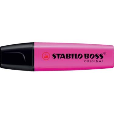 Imagem de Marca Texto – STABILO BOSS ORIGINAL – Caixa com 10 unidade – Rosa Escuro