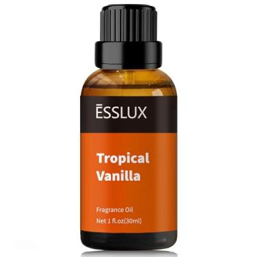 Imagem de Óleo de fragrância de baunilha tropical, óleo essencial único grande ESSLUX 30 ml, aromatização de velas de aromaterapia, óleos perfumados para casa para difusor, massagem, sabonete, perfume