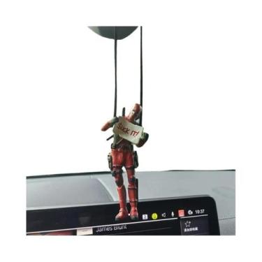 Imagem de Pingente De Carro Deadpool Para Retrovisor, Chave E Mochila, Ornamento
