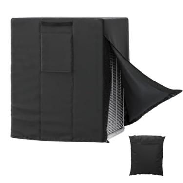 Imagem de HUAREW Cobertura de ar condicionado grande central para unidades externas, unidade CA resistente à prova d'água para uso externo grande capa CA para inverno (81 cm L x 81 P x 91 A)