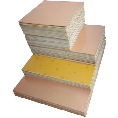 Imagem de Placas De Fenolite Cobreada 40X30 Pci Circuito Impresso Pcb