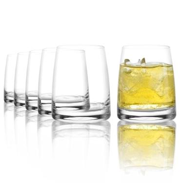 Imagem de Stölzle Lausitz Conjunto de 6 copos de vidro (experiência). Copos de suco ou tequila/copos de uísque para lava-louças (21 ml). Copos duráveis para beber suco - Conjunto de copos de vidro Stölzle
