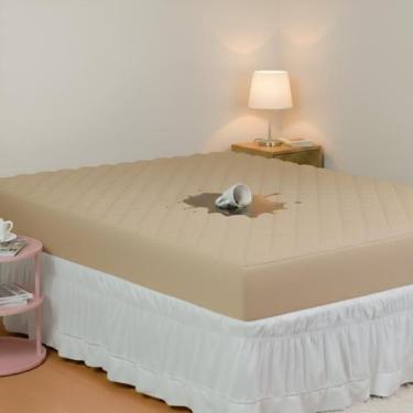 Imagem de Protetor De Colchão Impermeável Matelado Cama Solteiro, Casal, Queen e