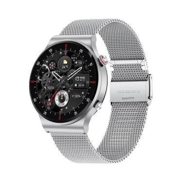 Imagem de Relógio Inteligente Masculino Com Chamada Bluetooth LIGE ECG PPG NFC À