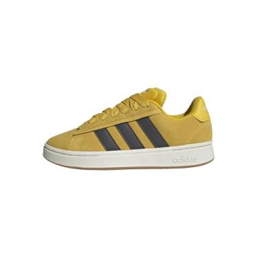 Imagem de adidas Grand Court Alpha Tênis masculino, Amarelo utilitário/cinza/goma, 41