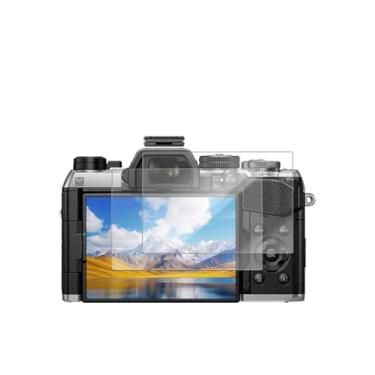 Imagem de YAJOJO Pacote com 2 protetores de tela para OM SYSTEM OM-5 Mark II, vidro temperado de dureza 9H para câmera sem espelho OM SYSTEM OM-5 Mark II, antiarranhões, sem bolhas, clareza HD