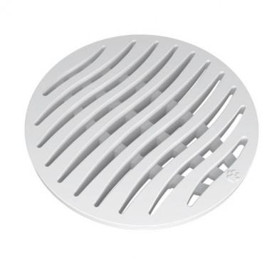 Imagem de Ralo Grelha Redonda Branca Esgoto 100 mm - 27.50.533.3 - TIGRE