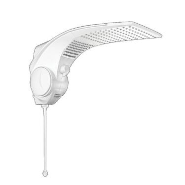 Imagem de Chuveiro Duo Quadra Turbo Eletrônica 220 Volts 7500 Watts - 7511049 - LORENZETTI