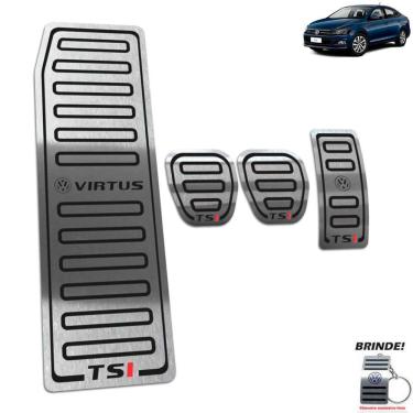 Imagem de Pedaleira+ Descanso Virtus Tsi 2018 19 2020 Manual Preto