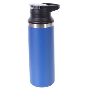 Imagem de Garrafa Térmica Inox 510ml Squeeze Camping Vedação Água Cafe - Tesla S
