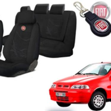 Imagem de Capas Personalizadas Palio '96-'99 + Volante + Chaveiro - Ferro Tech