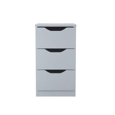 Imagem de Gaveteiro Para Escritório E Quarto 4 Gaveta Preto Multivisão