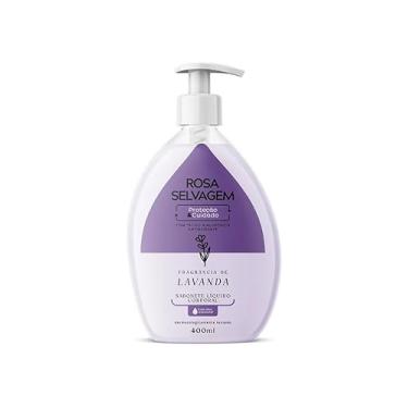 Imagem de Sabonete Líquido Corporal Rosa Selvagem - Lavanda Relaxante, Hidrata e Não Resseca a Pele, 200ml