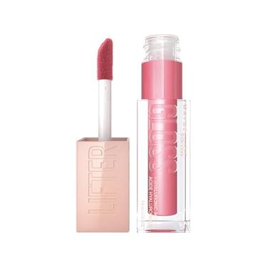 Imagem de Maybelline NY Lip Lifter Gloss Brilho Labial com Ácido Hialurônico, Promove Lábios Volumosos, Hidratados e Cheios de Brilho, Aplicador XL para Make Glow, Cor Petal, 5.4ml
