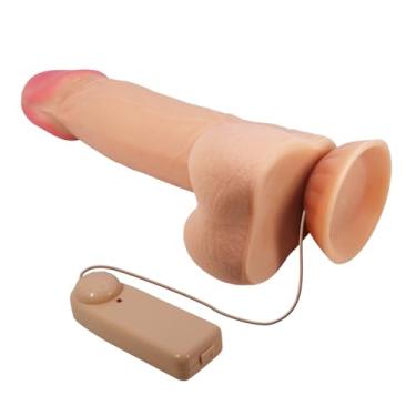 Imagem de Pênis Dildo Consolo Pênis Realístico com vibro 4,6x21,8 cm - Sliding Skin - BAILE