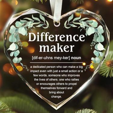 Imagem de LUCAGIFT Presentes de agradecimento - presentes de agradecimento para mulheres, chefe, colega de trabalho, professor, enfermeira, empregada - enfeite inspirador de despedida adeus indo embora vidro