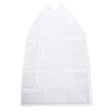 Imagem de Luqeeg Saco para Roupas de Guarda-Roupa 60 x 29 x 90 cm Capa Transparente para Pendurar Roupas à Prova de Poeira Respirável Sacos para Terno para Casacos Longos Jaquetas Vestidos (60 * 30 * 90cm)