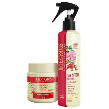 Imagem de Kit Bio Extratus Crespos Banho de Creme 250g e Day After 300ml
