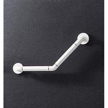 Imagem de Barra de apoio de segurança para chuveiro de aço inoxidável sem barreiras de 30 cm + barra de apoio antiderrapante para banheiro barra de equilíbrio de banheiro barras de apoio para idosos com