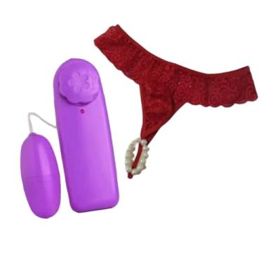 Imagem de Kit Intenso Prazer – Bullet Vibratório e Calcinha Tailandesa Fio Dental