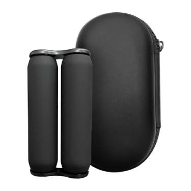 Imagem de simhoa Rolo de massagem para as mãos, brinquedo para massagem muscular dos tecidos mãos para mesa, Preto