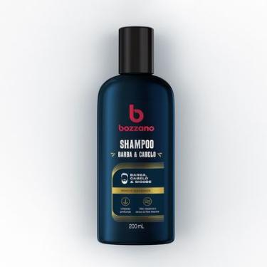 Imagem de Shampoo para Barba, Cabelo e Bigode Bozzano 200ml