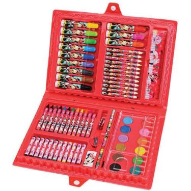 Imagem de Maleta para Pintura Minnie Completa com 72 ITENS - Molin