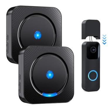 Imagem de Besimlive Extensor de campainha de vídeo sem fio - compatível com campainha de vídeo Blink (1 extensor de campainha de vídeo 2 receptores)