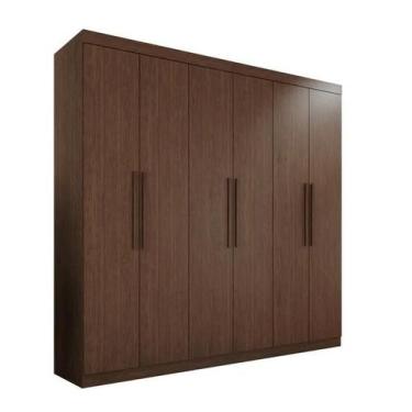 Imagem de Guarda Roupa Ubatuba Plus 6 Portas 3 Gavetas Valverde Moveis - Valverd