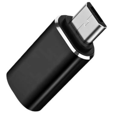 Imagem de TOND Adaptador USB Tipo C para Micro USB, Carregamento, OTG, Transferência de Dados, Compatível com Smartphones Android, Tablets, Caixas de Som, Power Banks e Dispositivos com Entrada Micro USB