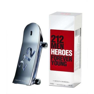 Imagem de Perfume 212 Heroes Eau De Toilette Carolina Herrera Perfume Masculino 90ml