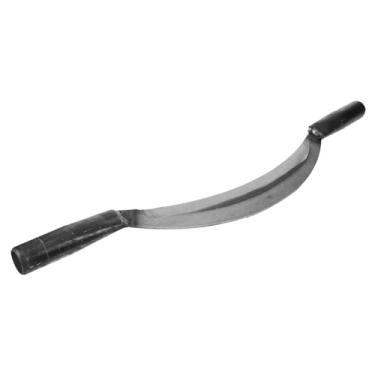 Imagem de Curved Manganese Bark Scraper Tool Ergonomic Gardening Debarking Knife for Easy Bark Stripping and Pruning Durable and Resistant Garden Scrape Tool