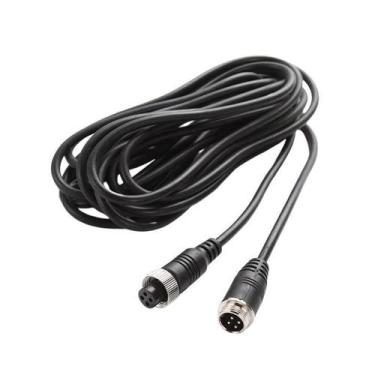 Imagem de Cabo Para Câmera 15 Mts Conexão 4 Pinos Din Jack Aviação - Stk Tecnolo