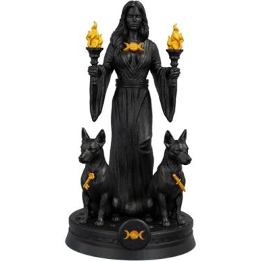 Imagem de Estátua Hecate - Deusa grega - Versão 9 (Aurum Noctis)