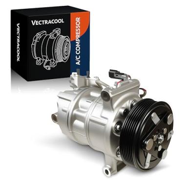 Imagem de Compressor A/C de ar condicionado 92600-3SH0A compatível com Nissan Sentra L4 1.8L 2013-2019 Substituição # 92600-3SH1A 92600-3SH1B 92600-3SH1C 92600-3SHA0A 92600-4FU1A 9755 85 98 585