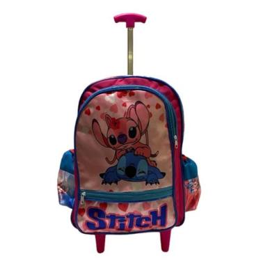 Imagem de mochila INFANTIL  rodinha JUVENIL  STITCH SONIC MOANA PATRULHA - PIETR