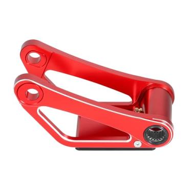 Imagem de Elo de descida ajustável compatível com TC TE FE FC FX 125 150 250 300 350 XC XCF SX SXF acessórios de motocicleta (vermelho)