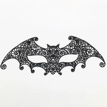 Imagem de WATASAA Lace Masquerade Mask for Adults, Elastic Band, Soft Breathable for Halloween,Cosplay,Ball,Masquerade Party,Carnival (Vampire Lord)