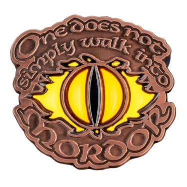 Imagem de WETA Workshop - Trilogia O Senhor dos Anéis - Broche esmaltado One Does Not Simply Walk Into Mordor