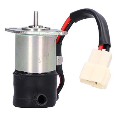 Imagem de KIMISS Válvula Solenóide de Desligamento de Metal DC 12V para Parada do Motor - Compatível Com Geradores e