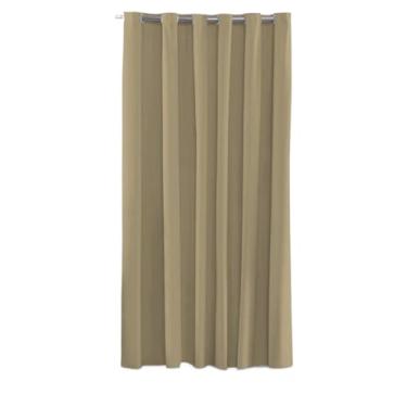Imagem de Cortina Porta Blackout, Cortina para Sala, Cortina para Quarto, Cortinas para Cozinha e Provador (Caqui)