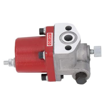 Imagem de FTVOGUE Válvula Solenóide de Desligamento de Combustível 24v 3018453 1/3 Interface de Construção Em Aço Inoxidável para Substituição de Desligamento de Parada do Gerador