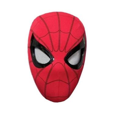Imagem de Máscara Do Homem-Aranha 2025 Nova Com Olhos Móveis Eletrônicos Cosplay