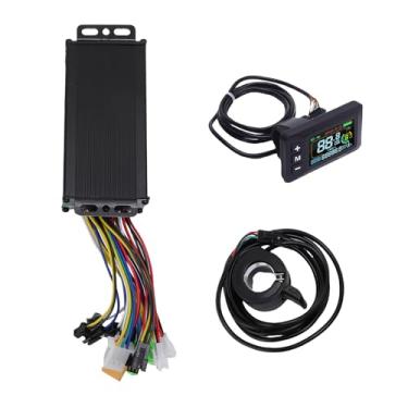 Imagem de RiToEasysports Kit de Motor Elétrico, 22a, Controlador de 3 Modos, Painel de Exibição Lcd, Acelerador de Polegar 130x para Modificação de Bicicleta Elétrica