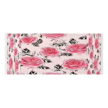 Imagem de Wassud Capas de lavadora e secadora de padrão floral moderno, protetor de lavadora com sacos de armazenamento, capa de geladeira à prova de poeira com bolsos para lavanderia doméstica, cozinha, 120 x