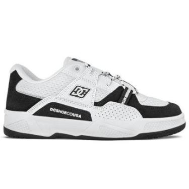 Imagem de Tênis DC Shoes Construct IMP Unissex | Preto Branco-Unissex