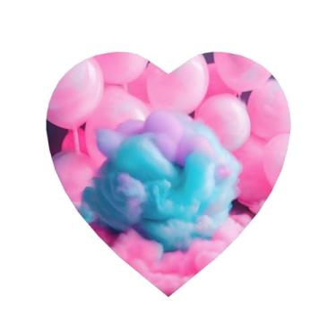 Imagem de Ímãs de geladeira rosa com estampa de algodão doce para casa, cozinha, escritório, acessórios para presente diário de inauguração de casa