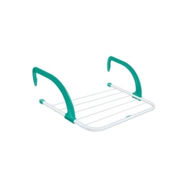 Imagem de Varal Portátil Regulável para Porta e Janela, 53x34 cm, 2.6m, Dobrável, Cor Sortida